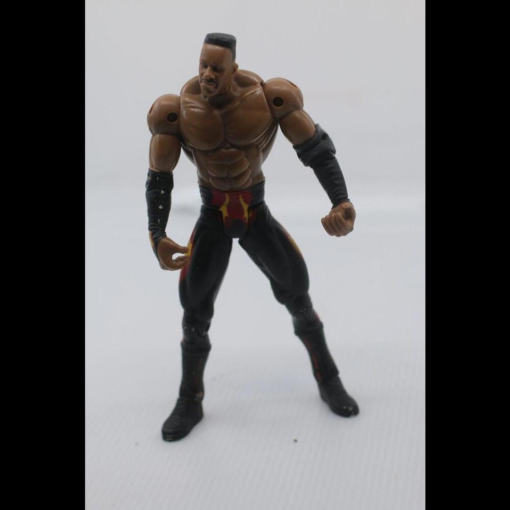 1999 WCW Marvel Ent Booker T Wrestling Action Figure Harlem Heat WWF WWE AEW TNA